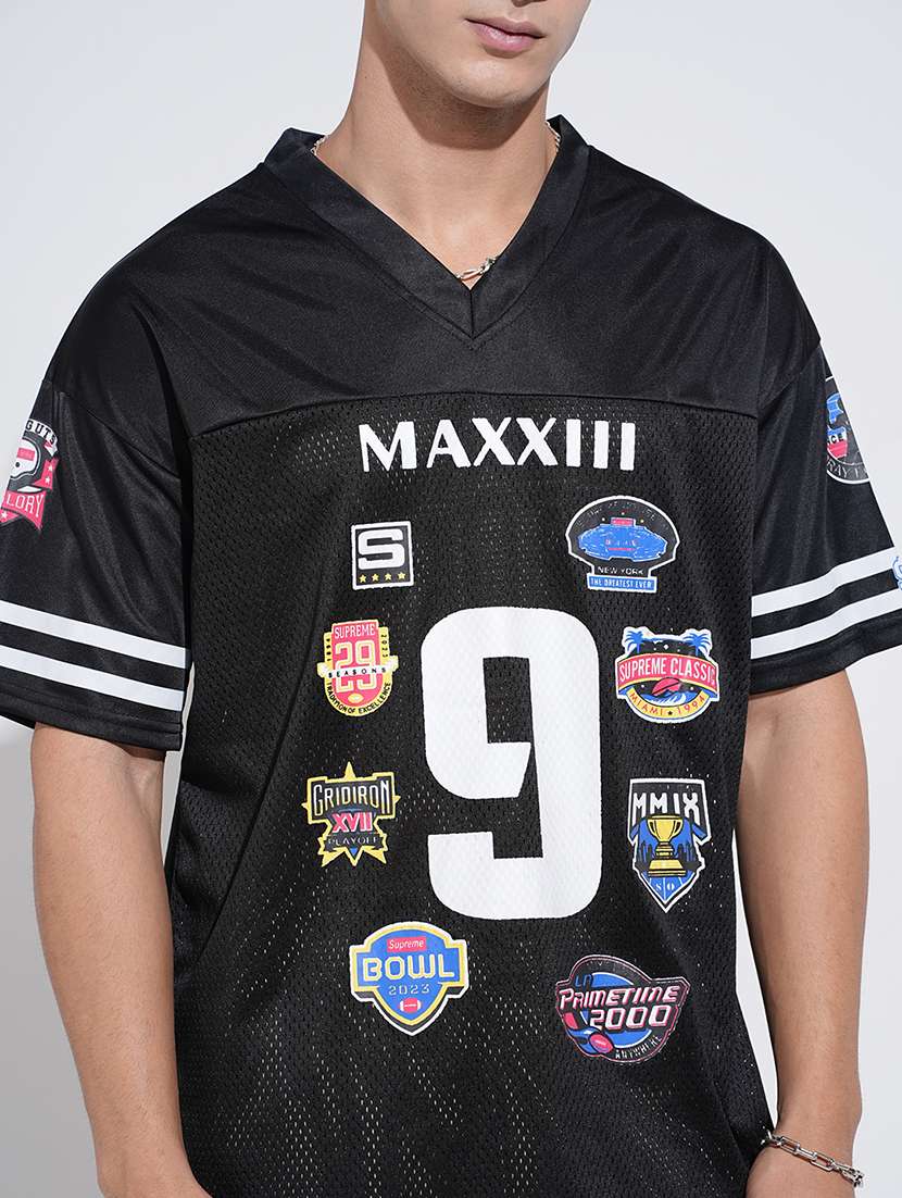 men printed short sleeve oversized t-shirt - 22038198 - Standard Image - 4
