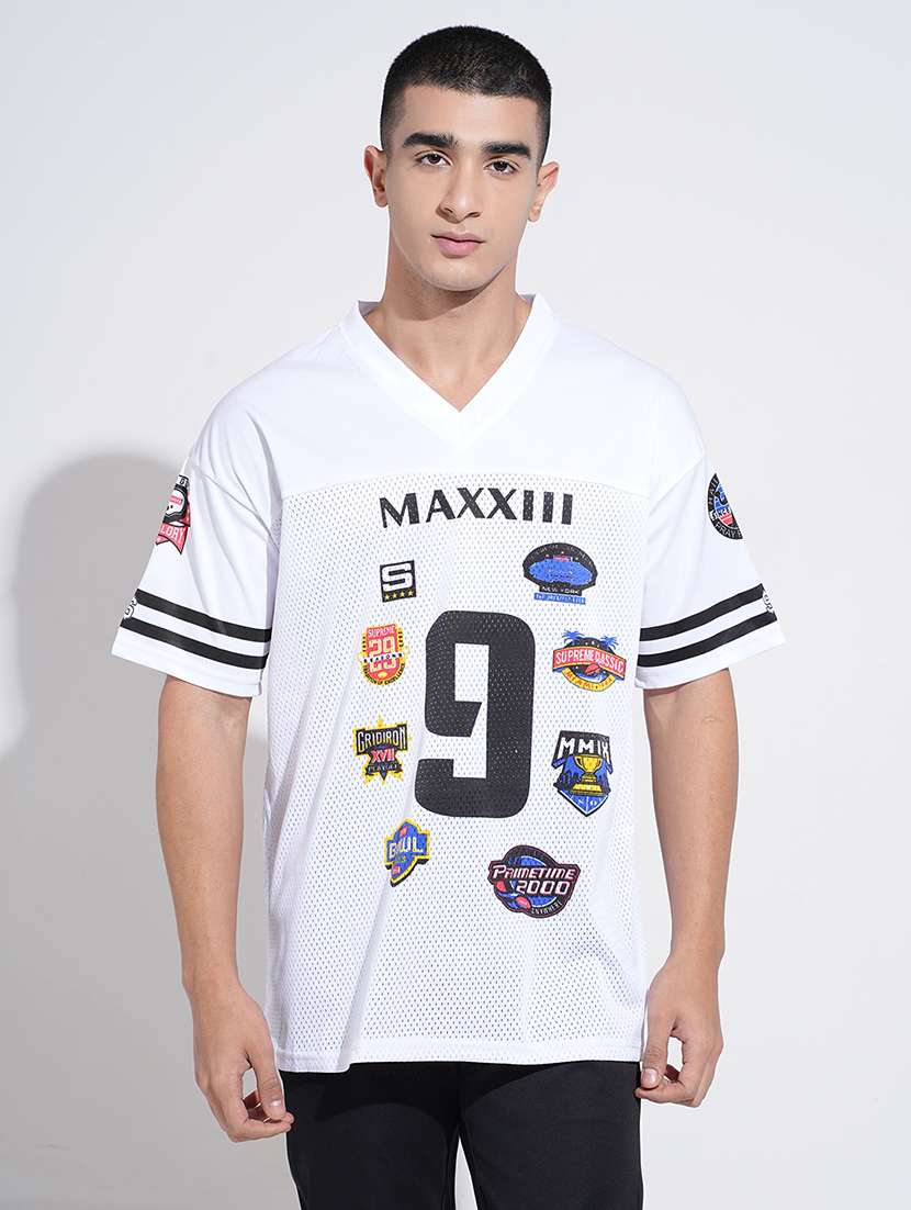 men printed short sleeve oversized t-shirt - 22038199 -  Standard Image - 1