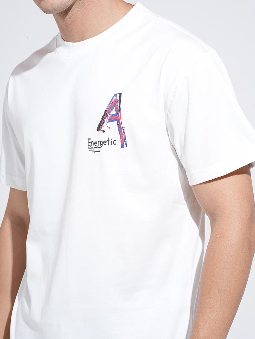 men printed short sleeve oversized t-shirt - 22038212 - Standard Image - 4