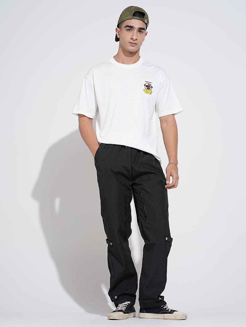 men printed short sleeve oversized t-shirt - 22038220 - Standard Image - 4