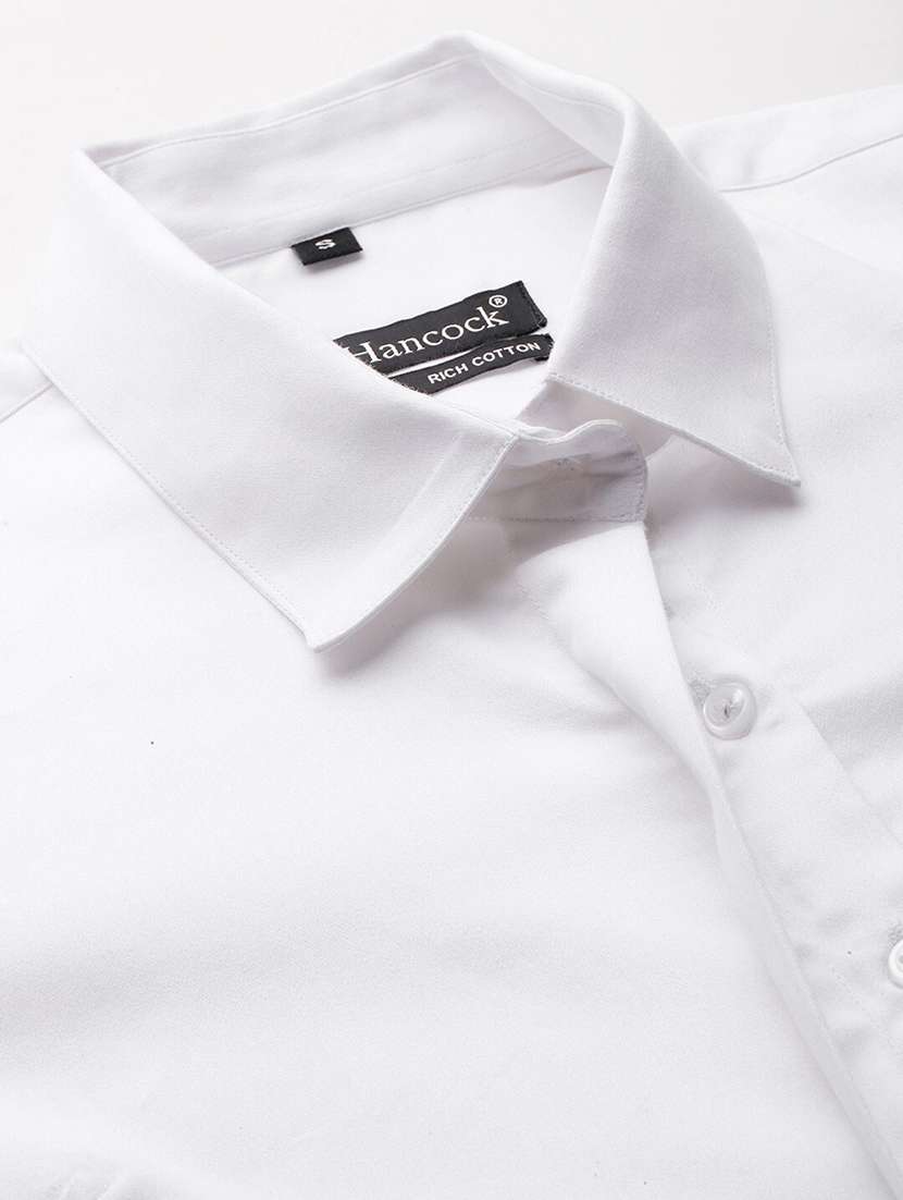 women solid collared long sleeve regular fit shirt - 22038377 -  Standard Image - 4