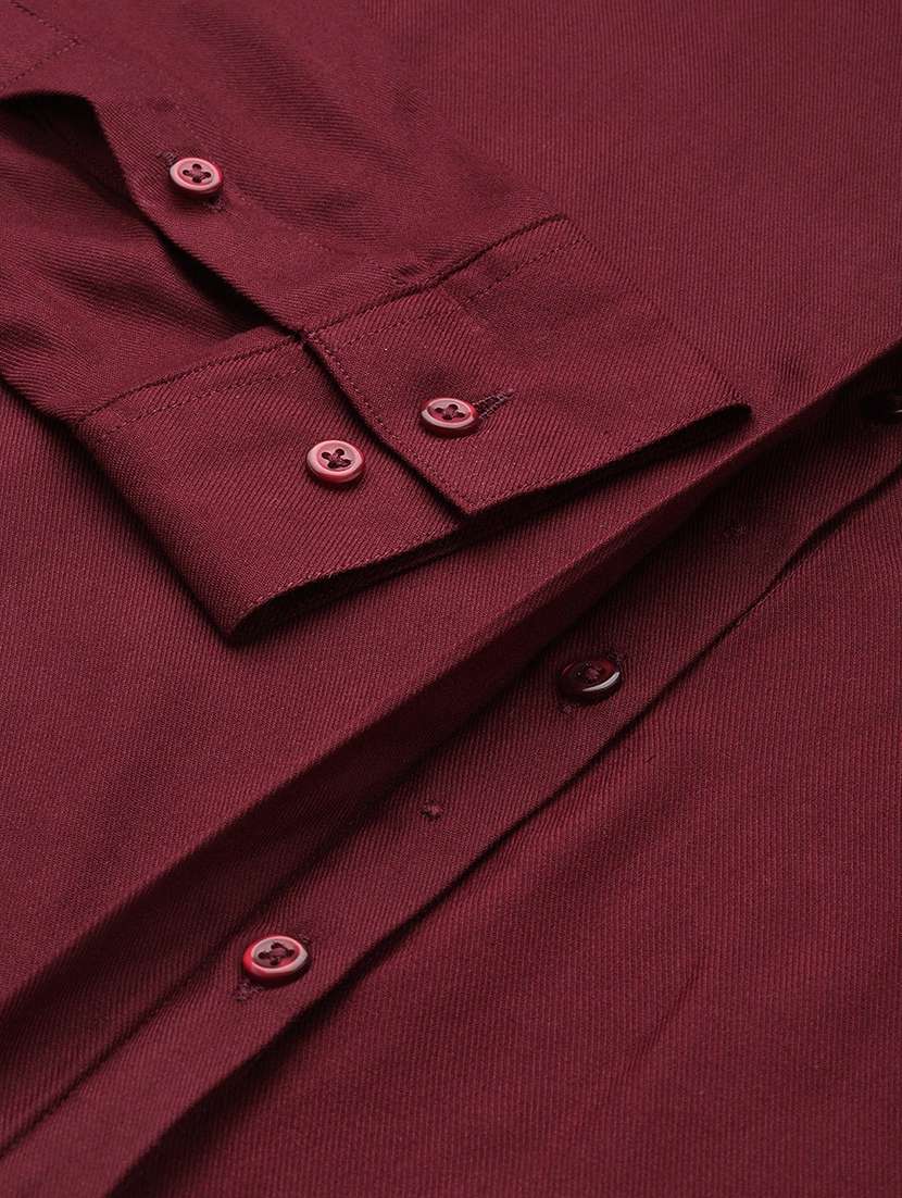 women solid collared long sleeve shirt - 22038575 -  Standard Image - 4