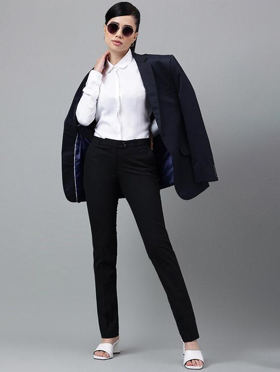 women collared long sleeve regular fit shirt - 22038668 - Standard Image - 4