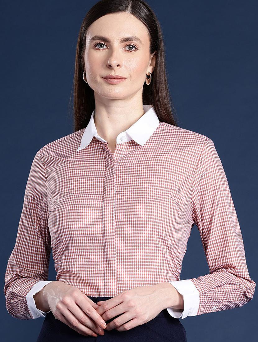 women collared long sleeve regular fit shirt - 22038694 -  Zoom Image - 0