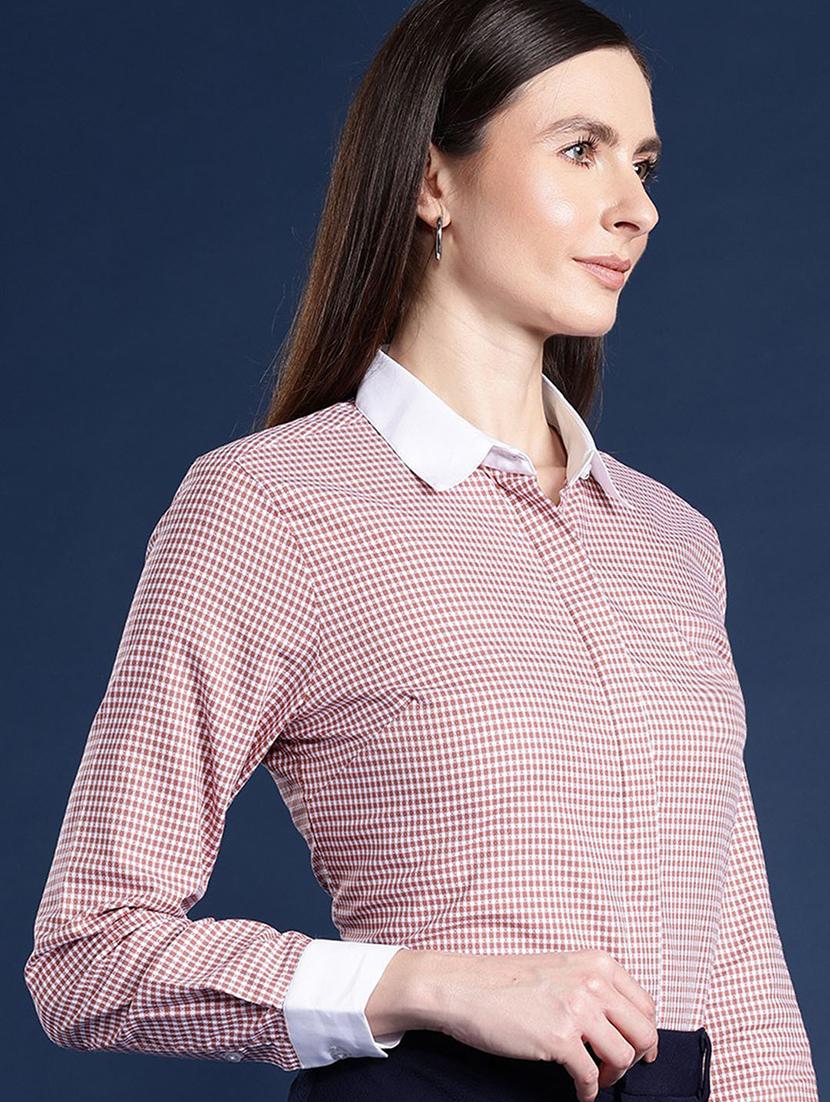 women collared long sleeve regular fit shirt - 22038694 -  Standard Image - 1