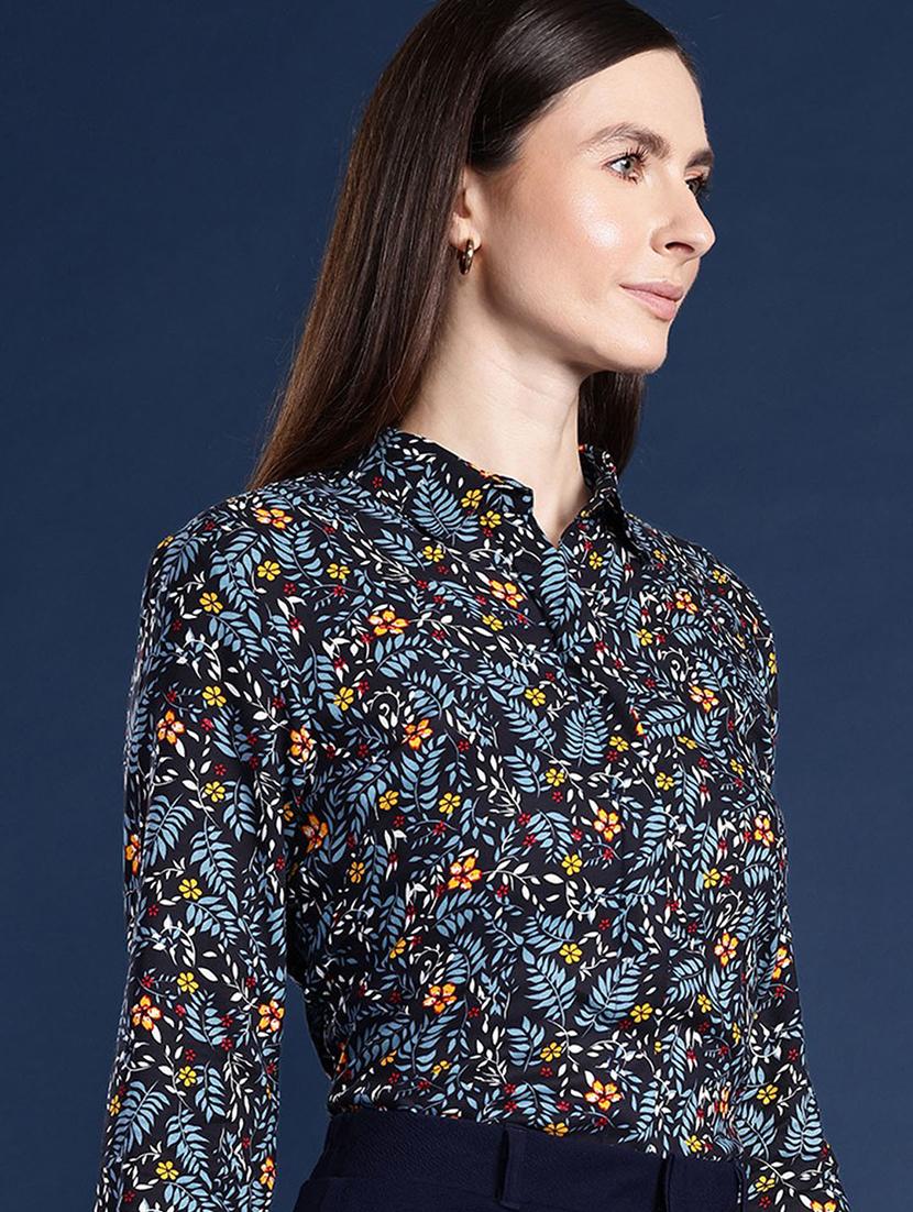 women collared long sleeve regular fit shirt - 22038718 -  Standard Image - 1