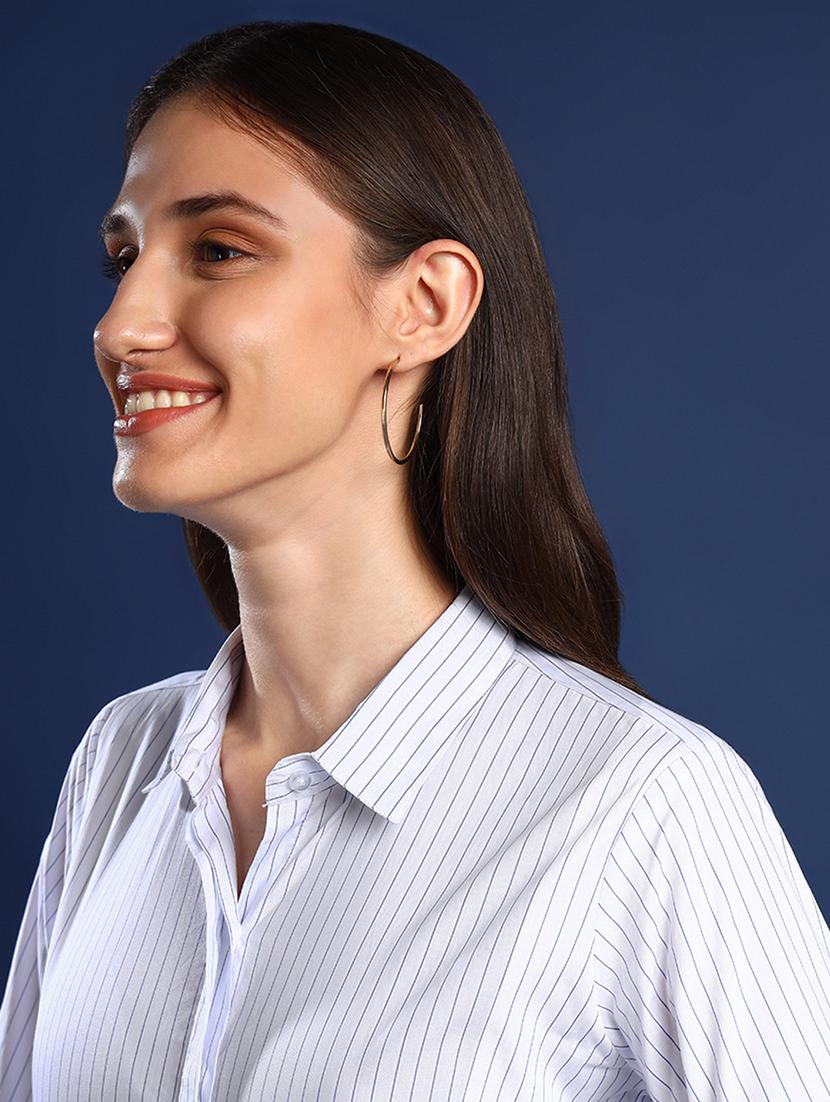 women collared long sleeve regular fit shirt - 22038751 - Standard Image - 4
