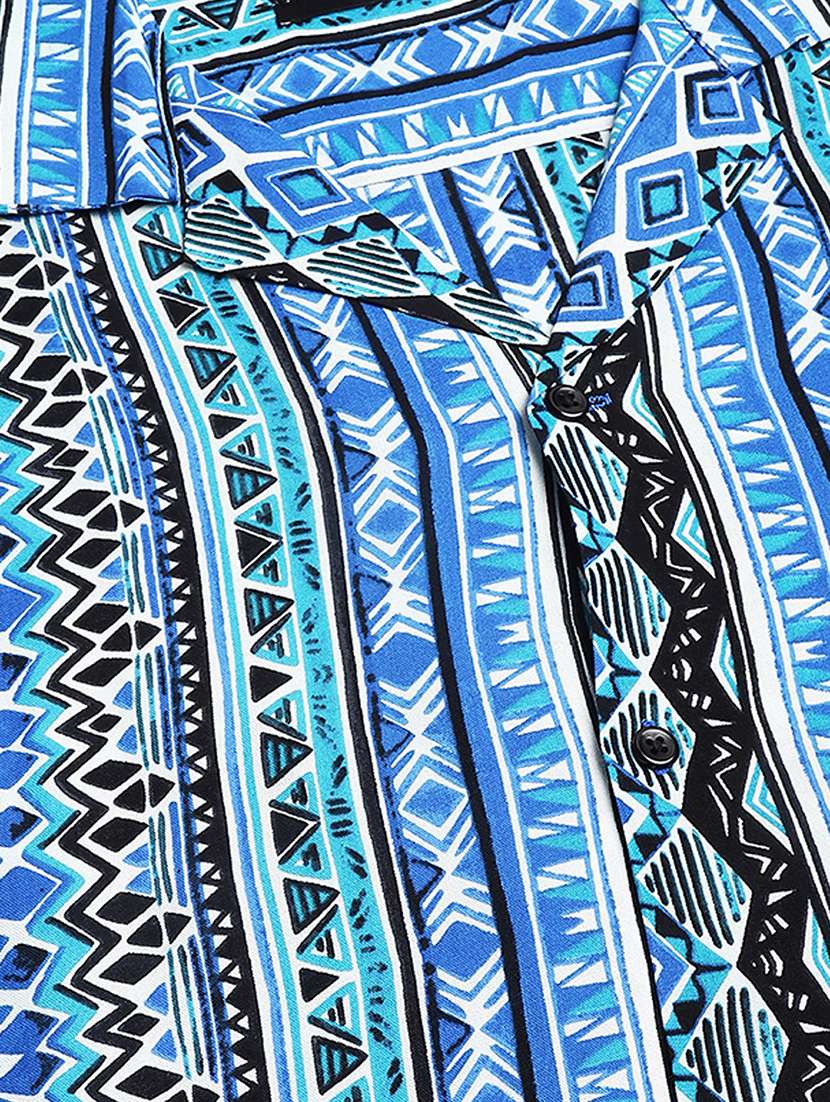 men printed short sleeve loose fit t-shirt - 22038892 -  Standard Image - 4