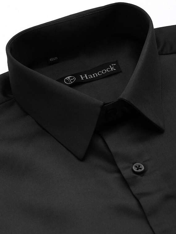 men solid collared long sleeve shirt - 22039038 -  Standard Image - 4