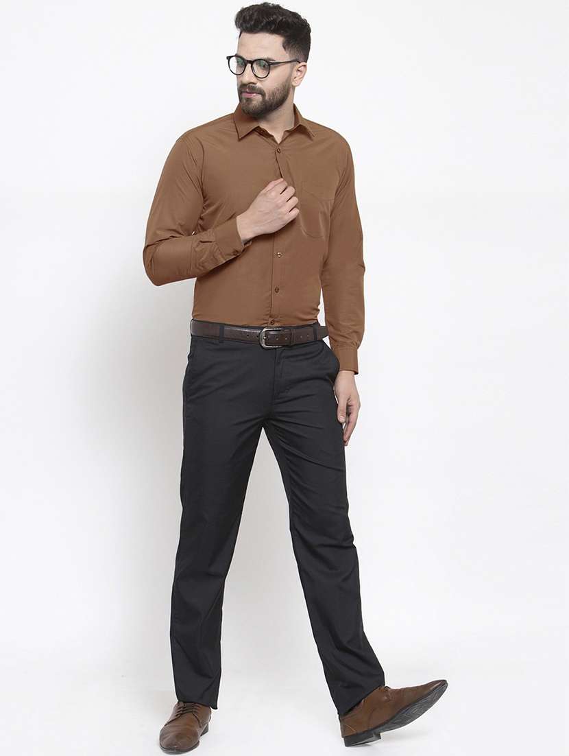 men solid long sleeve regular fit t-shirt - 22039098 -  Standard Image - 4