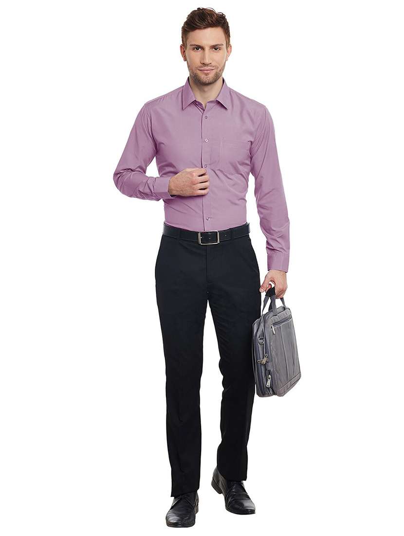 men solid long sleeve regular fit t-shirt - 22039103 -  Standard Image - 4