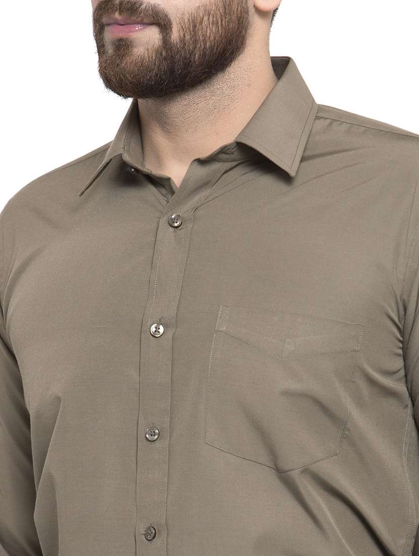 men solid long sleeve regular fit t-shirt - 22039105 - Standard Image - 4