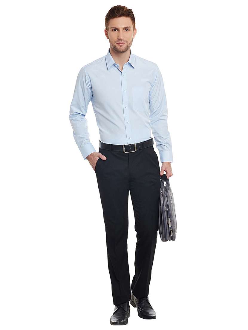 men solid long sleeve regular fit t-shirt - 22039107 -  Standard Image - 4