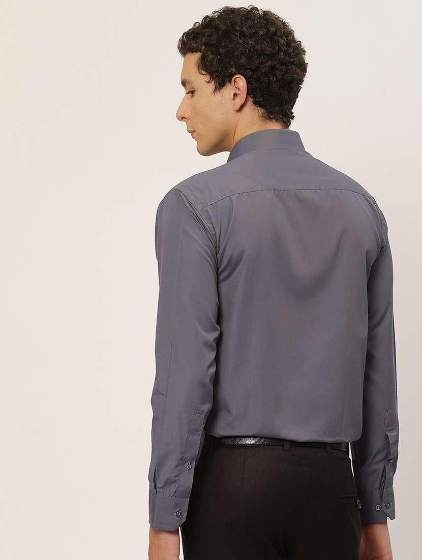 men solid long sleeve regular fit t-shirt - 22039108 -  Standard Image - 1