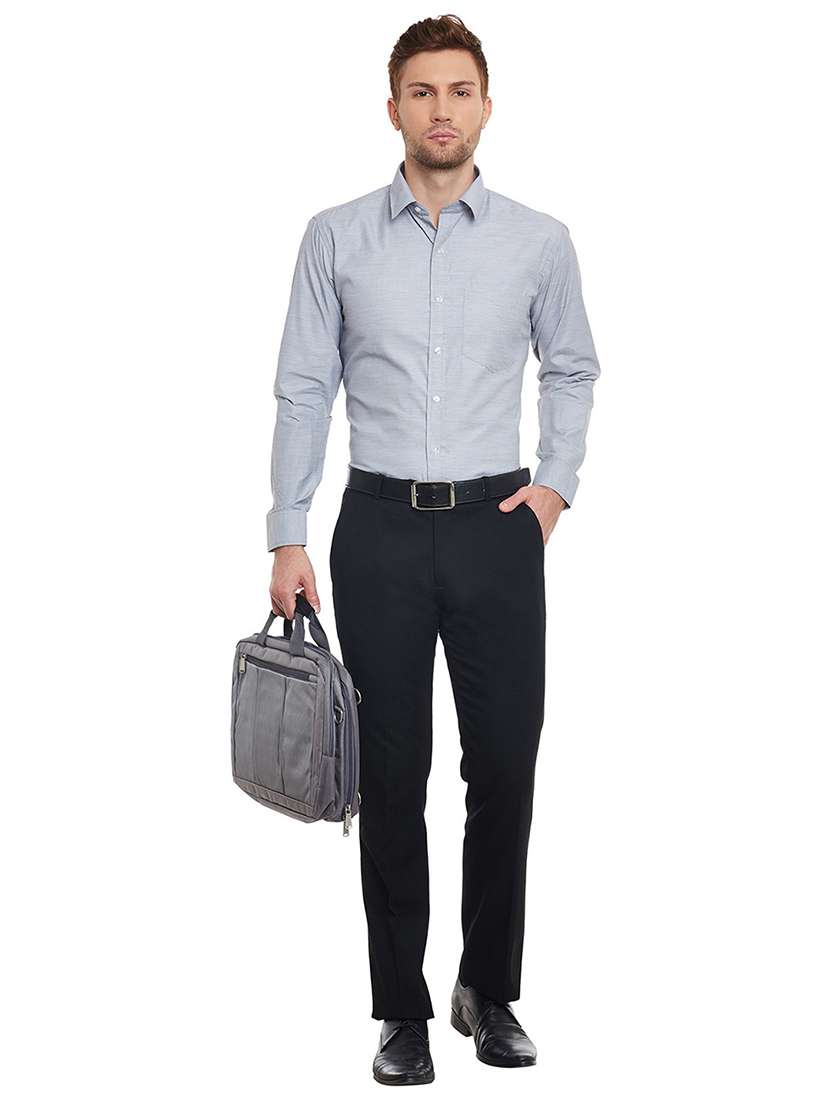 men solid long sleeve regular fit t-shirt - 22039110 -  Standard Image - 4