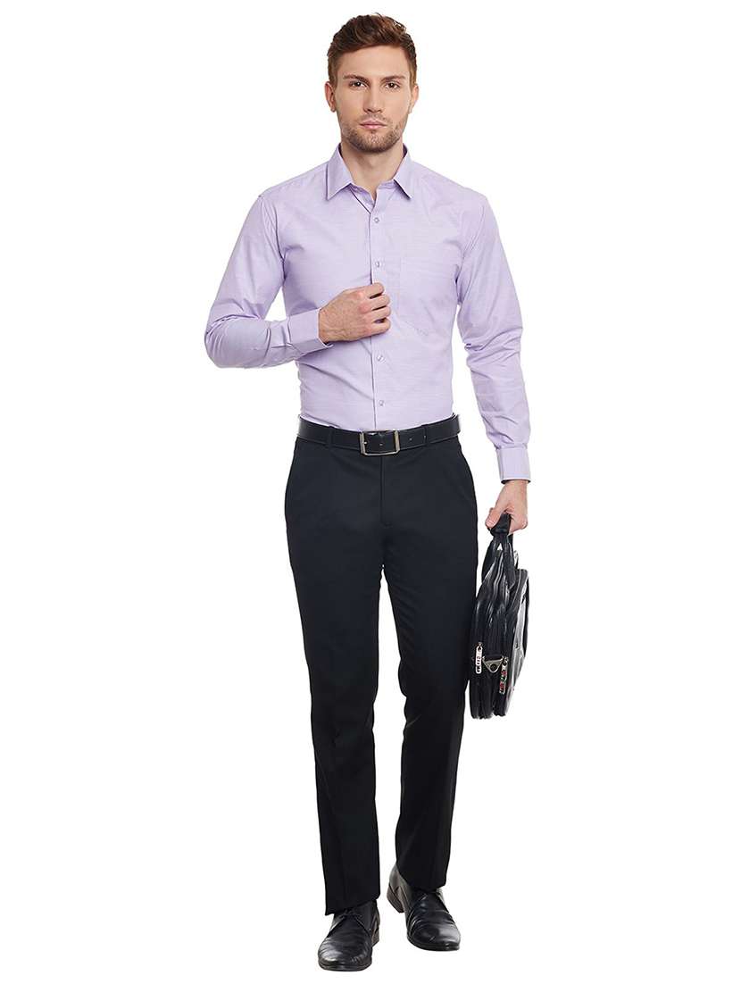 men solid long sleeve regular fit t-shirt - 22039112 -  Standard Image - 4