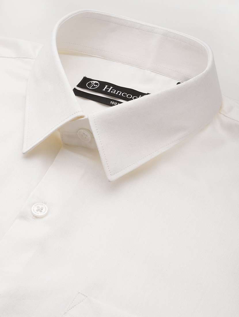 men solid collared long sleeve regular fit shirt - 22039115 -  Standard Image - 4