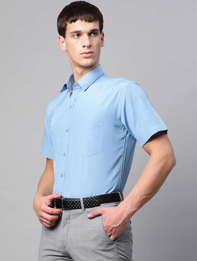 men solid short sleeve regular fit t-shirt - 22039118 -  Standard Image - 1