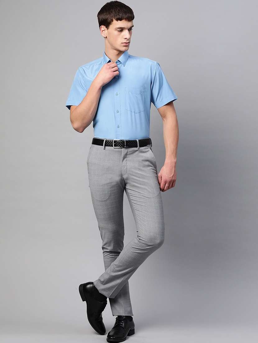 men solid short sleeve regular fit t-shirt - 22039118 -  Standard Image - 4