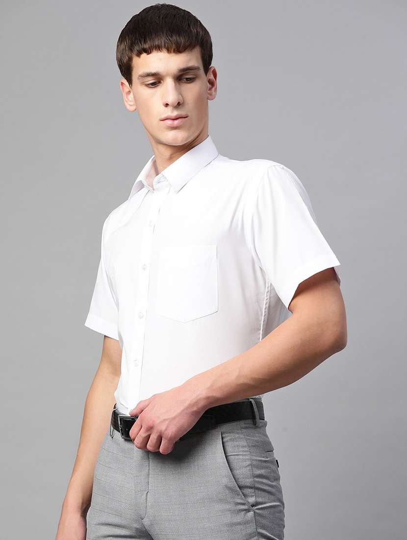 men solid short sleeve regular fit t-shirt - 22039121 -  Standard Image - 1