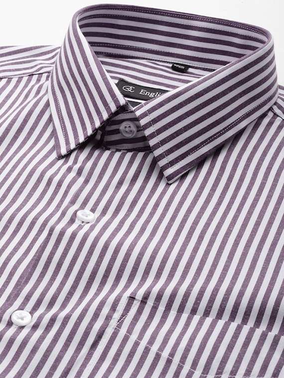 men striped long sleeve regular fit t-shirt - 22039127 -  Standard Image - 4