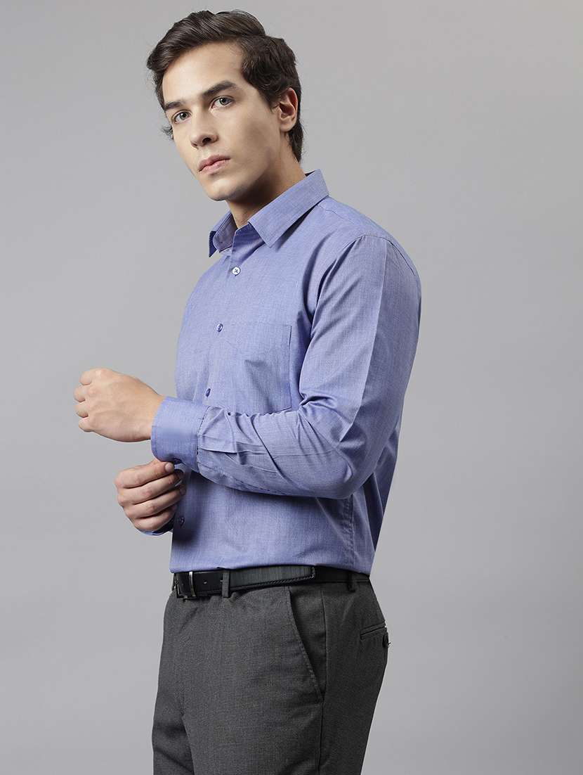 men solid long sleeve regular fit t-shirt - 22039137 -  Standard Image - 1