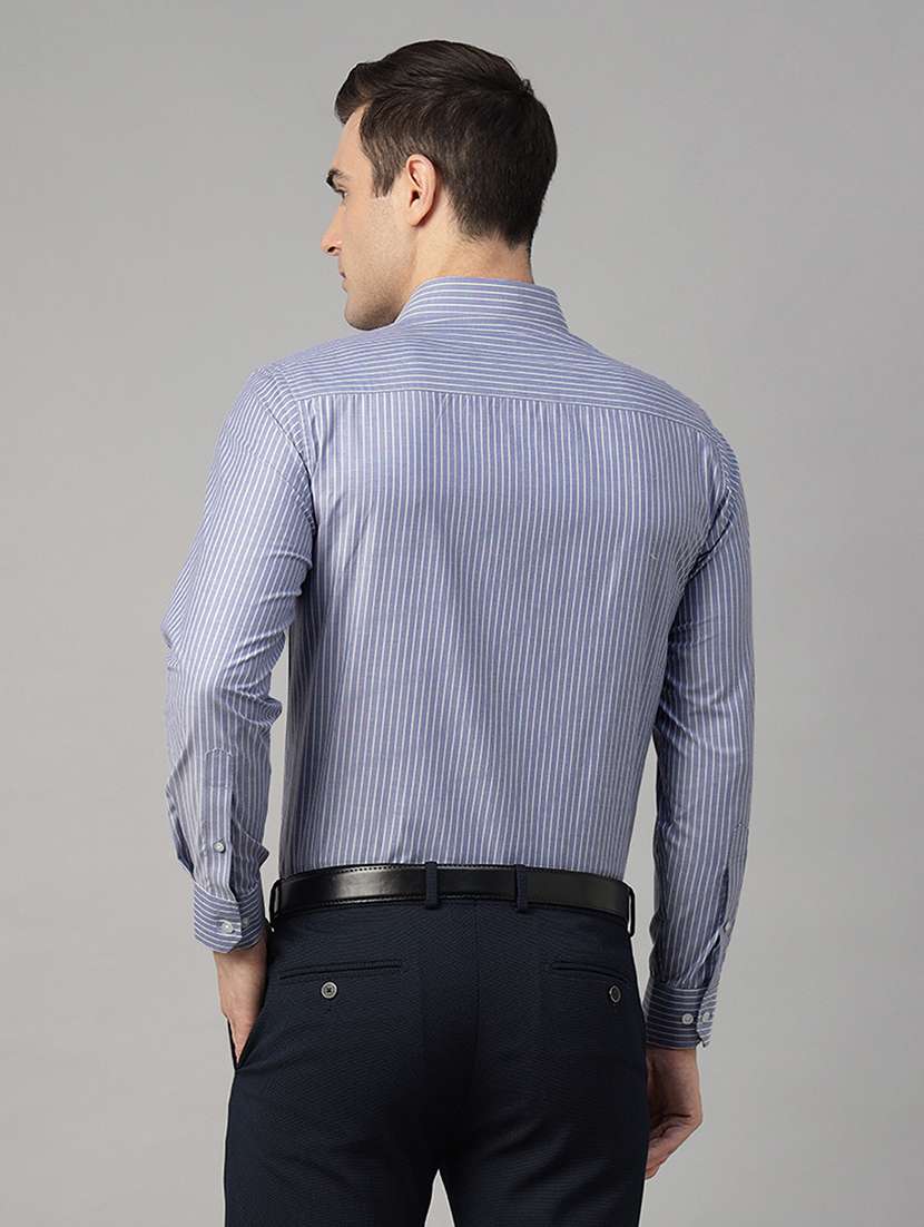 men striped long sleeve regular fit t-shirt - 22039149 -  Standard Image - 1