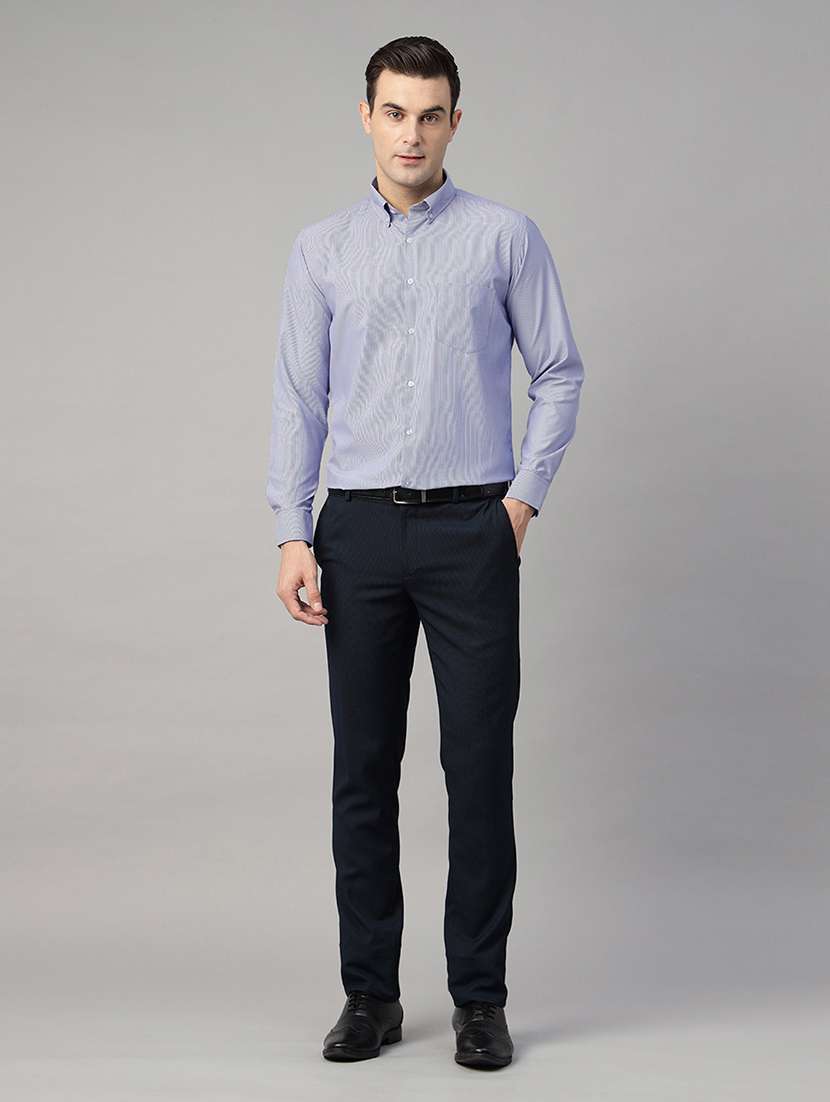 men striped long sleeve regular fit t-shirt - 22039150 -  Standard Image - 4