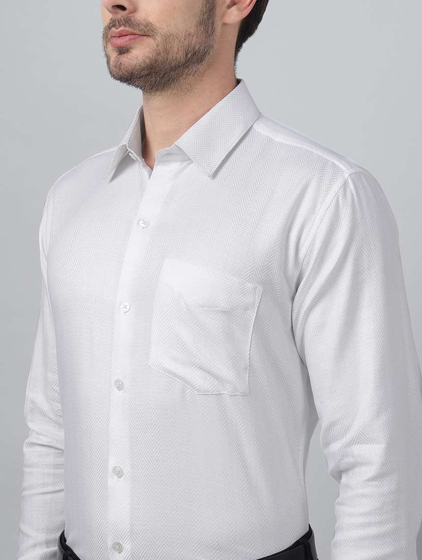 men solid collared long sleeve shirt - 22039343 -  Standard Image - 4