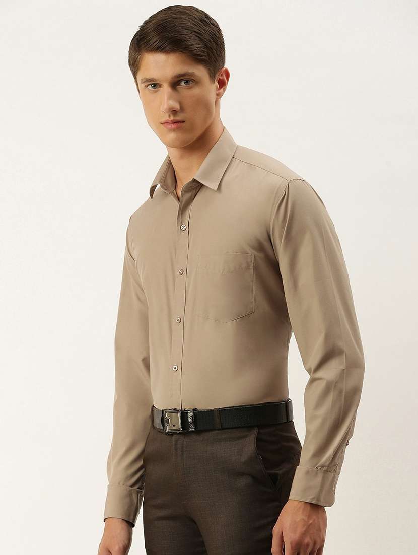 men solid long sleeve regular fit t-shirt - 22039363 -  Standard Image - 1