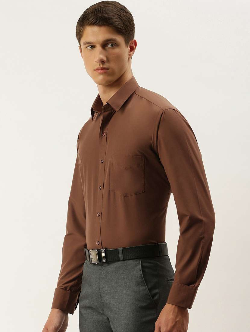 men solid long sleeve regular fit t-shirt - 22039365 -  Standard Image - 1