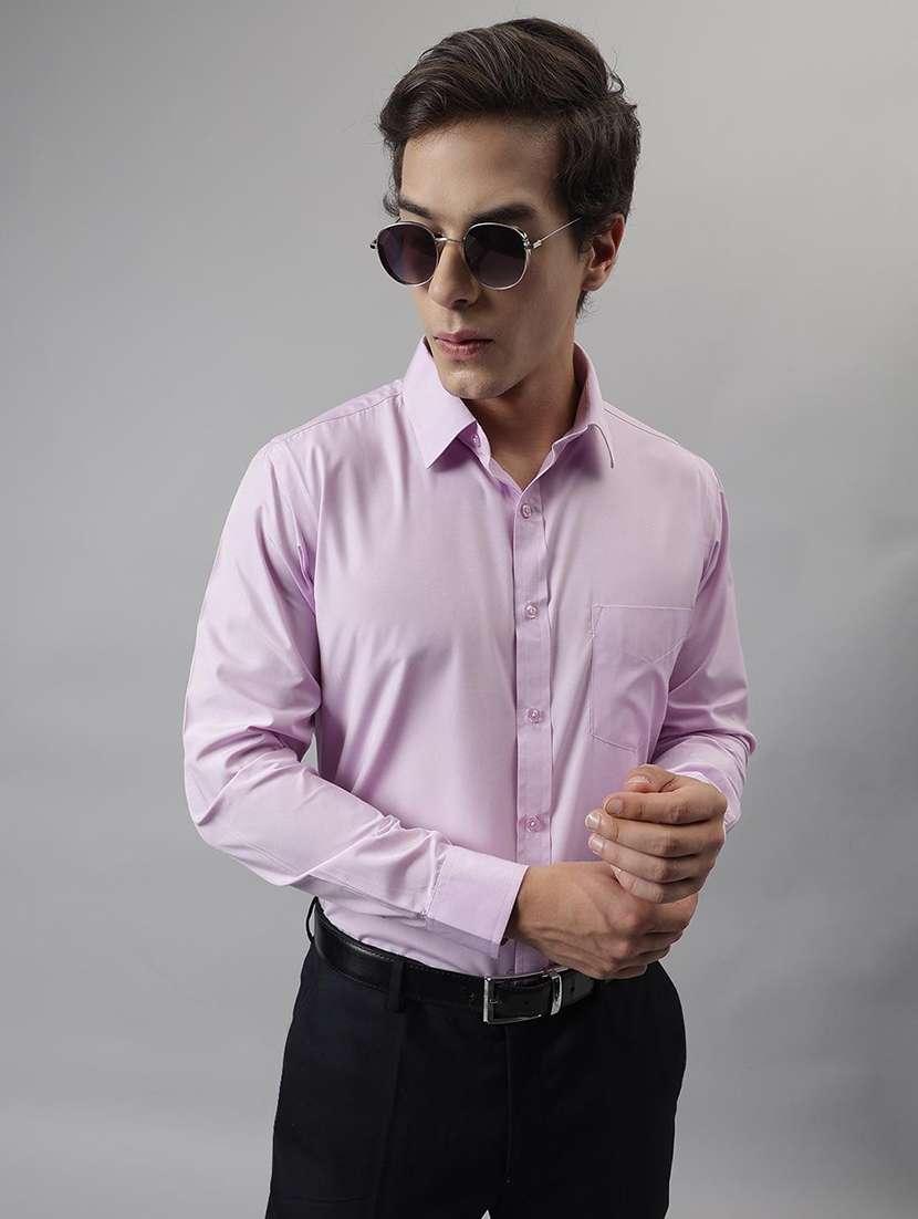 men solid long sleeve regular fit t-shirt - 22039368 -  Standard Image - 1