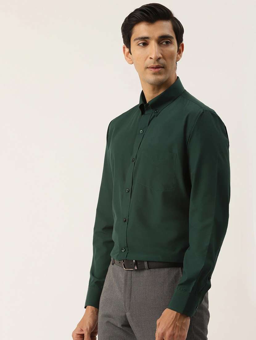 men solid long sleeve regular fit t-shirt - 22039376 -  Standard Image - 1