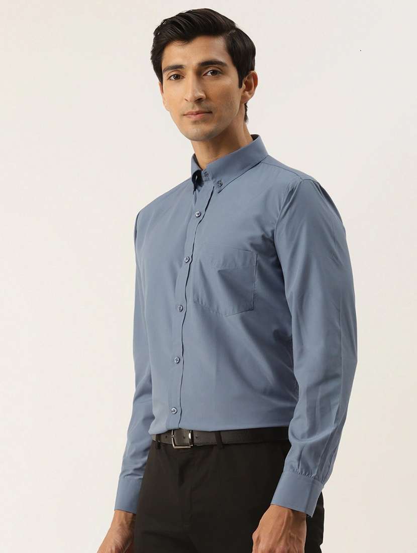 men solid long sleeve regular fit t-shirt - 22039377 -  Standard Image - 1