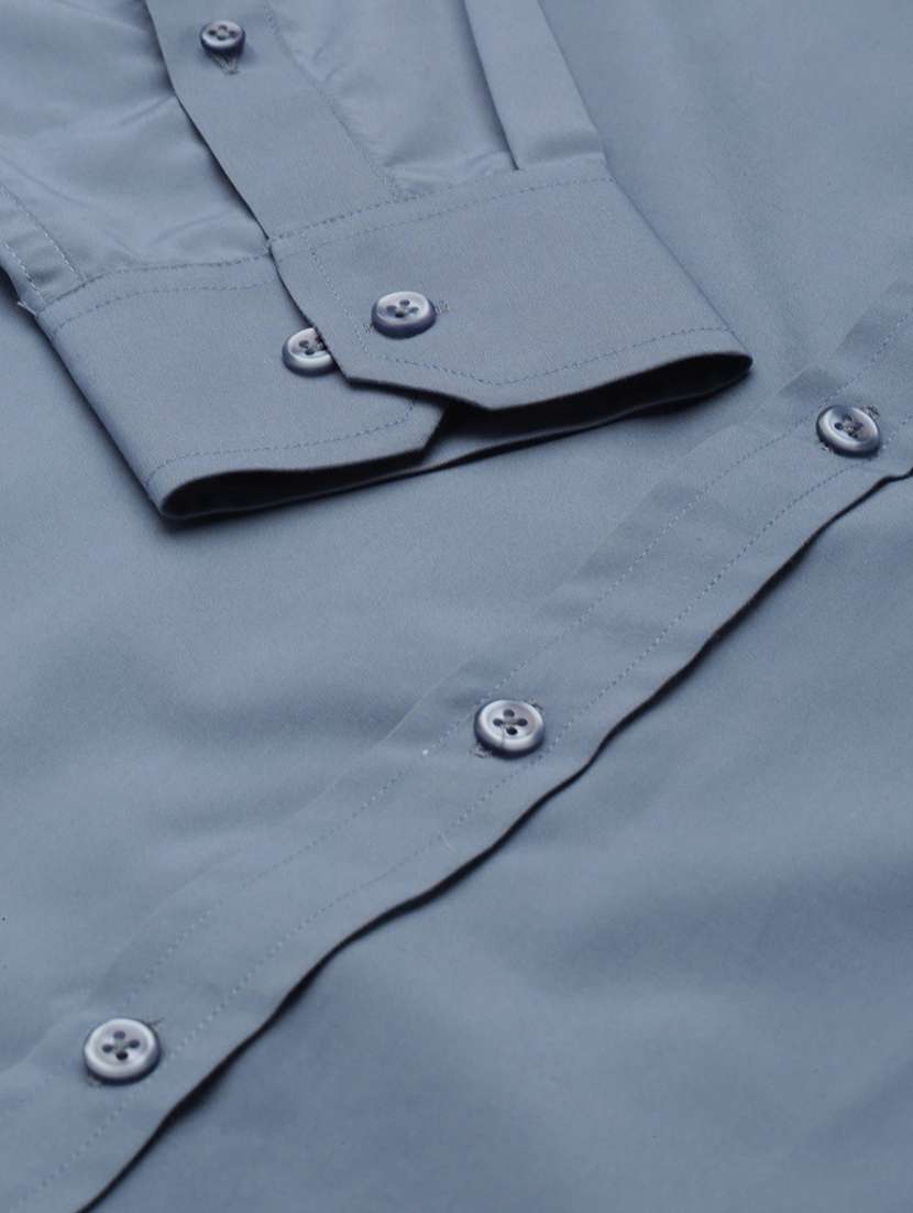 men solid long sleeve regular fit t-shirt - 22039377 -  Standard Image - 4