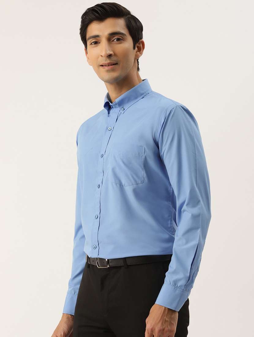 men solid long sleeve regular fit t-shirt - 22039379 -  Standard Image - 1