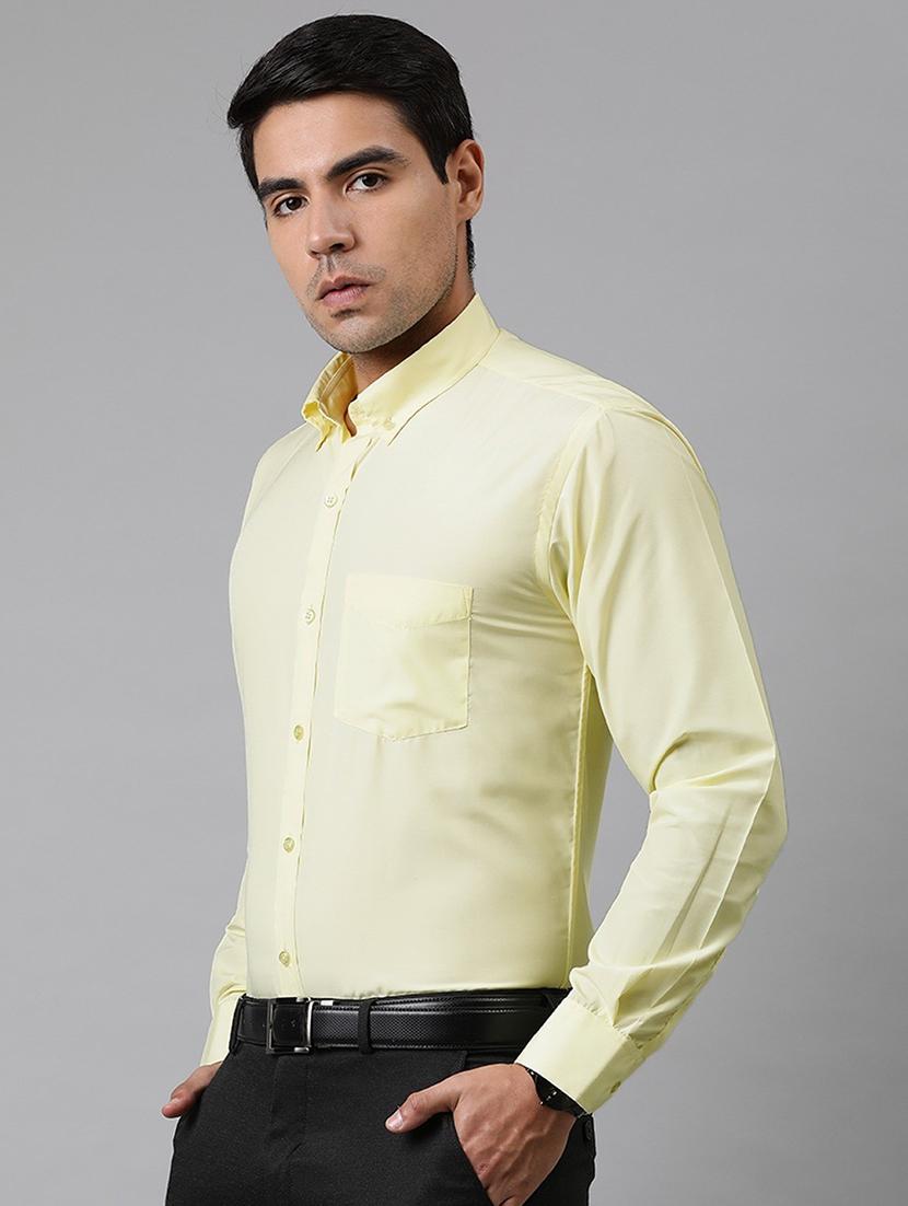 men solid long sleeve regular fit t-shirt - 22039383 - Standard Image - 1