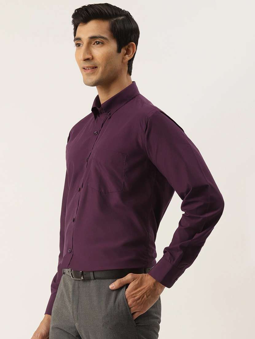 men solid long sleeve regular fit t-shirt - 22039388 -  Standard Image - 1