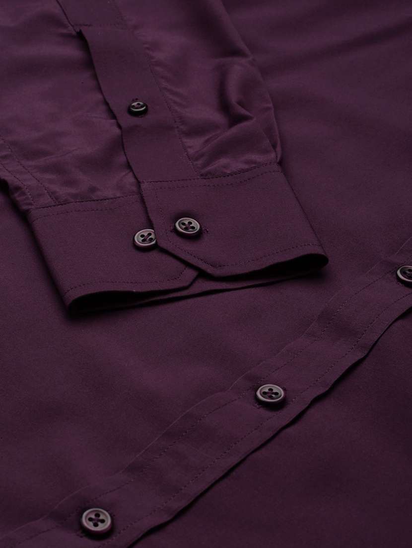 men solid long sleeve regular fit t-shirt - 22039388 -  Standard Image - 4