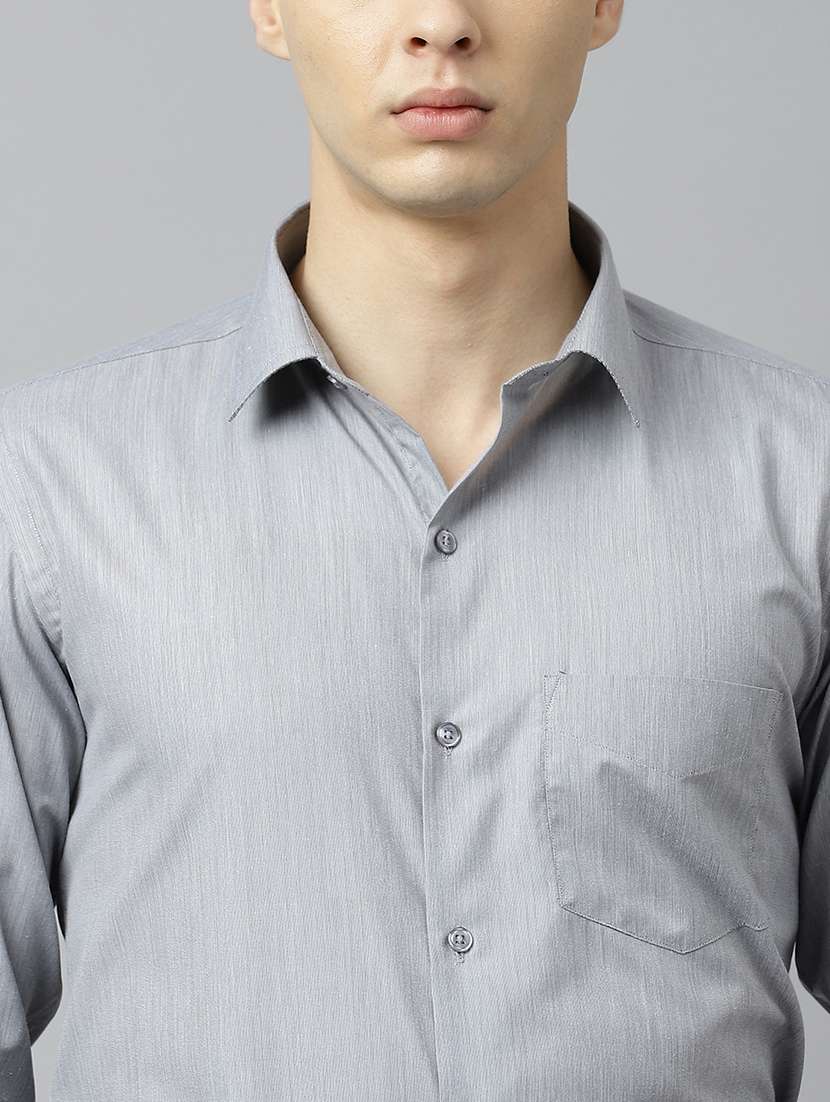 men solid long sleeve regular fit t-shirt - 22039391 -  Standard Image - 4