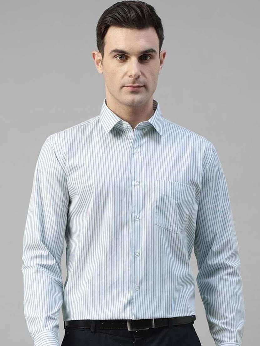 men striped long sleeve regular fit t-shirt - 22039409 -  Standard Image - 1