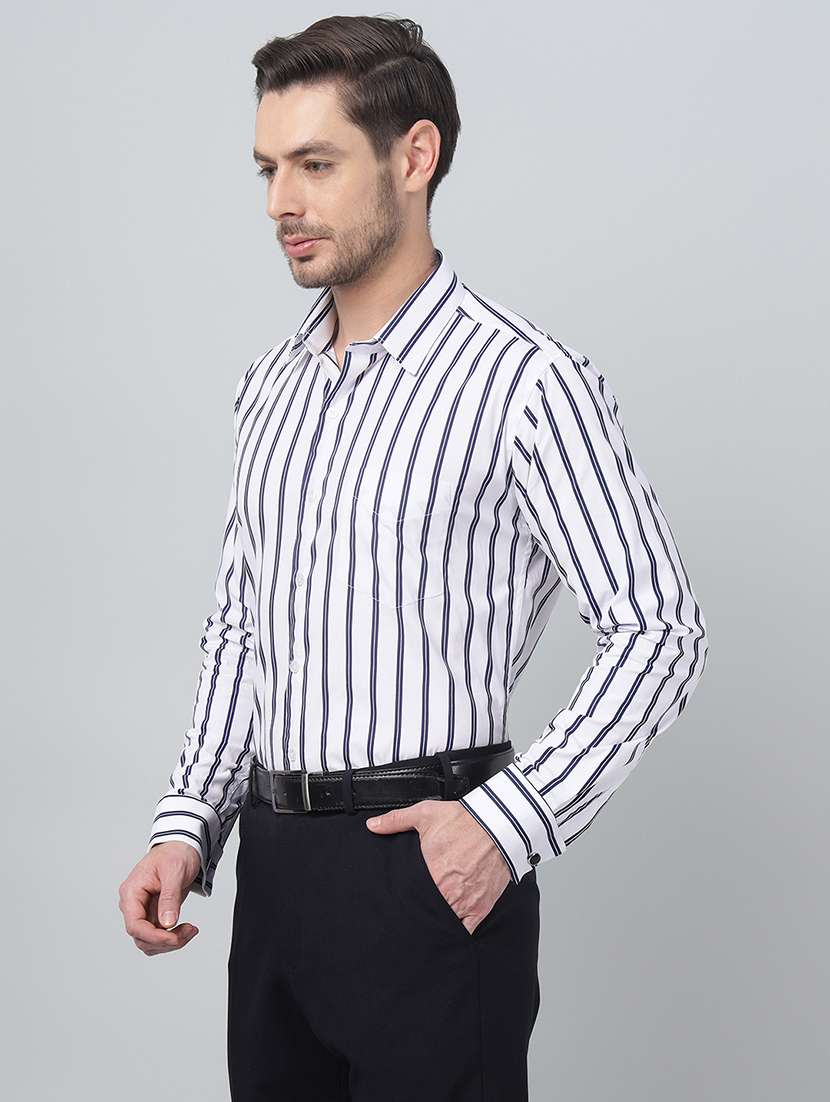men collared long sleeve regular fit shirt - 22039653 -  Standard Image - 1