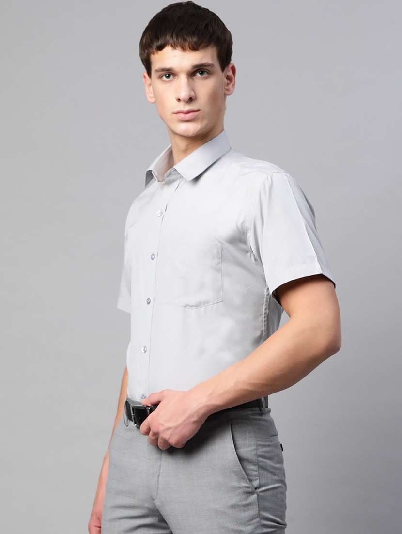 men solid short sleeve regular fit t-shirt - 22039682 -  Standard Image - 1