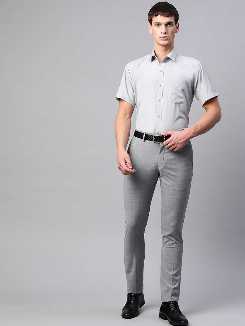 men solid short sleeve regular fit t-shirt - 22039682 -  Standard Image - 4