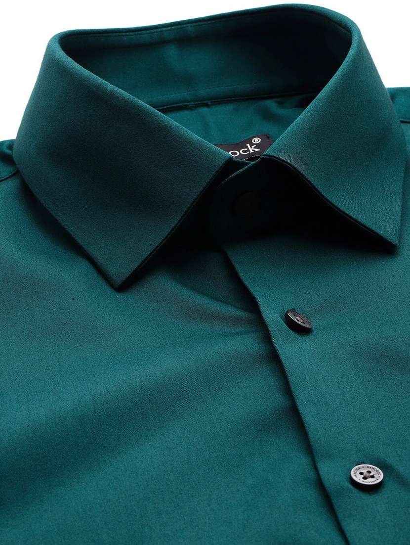 men solid collared long sleeve shirt - 22039703 -  Standard Image - 4