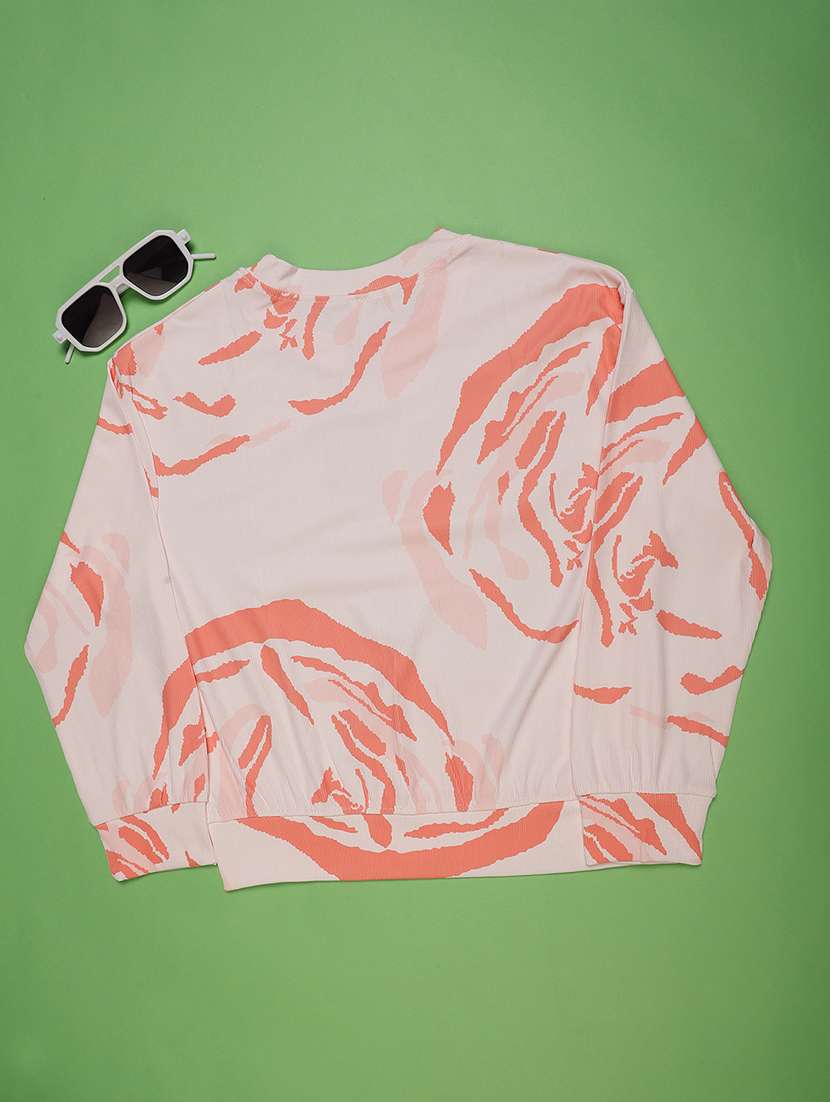 girls printed long sleeve tee - 22040270 -  Standard Image - 1