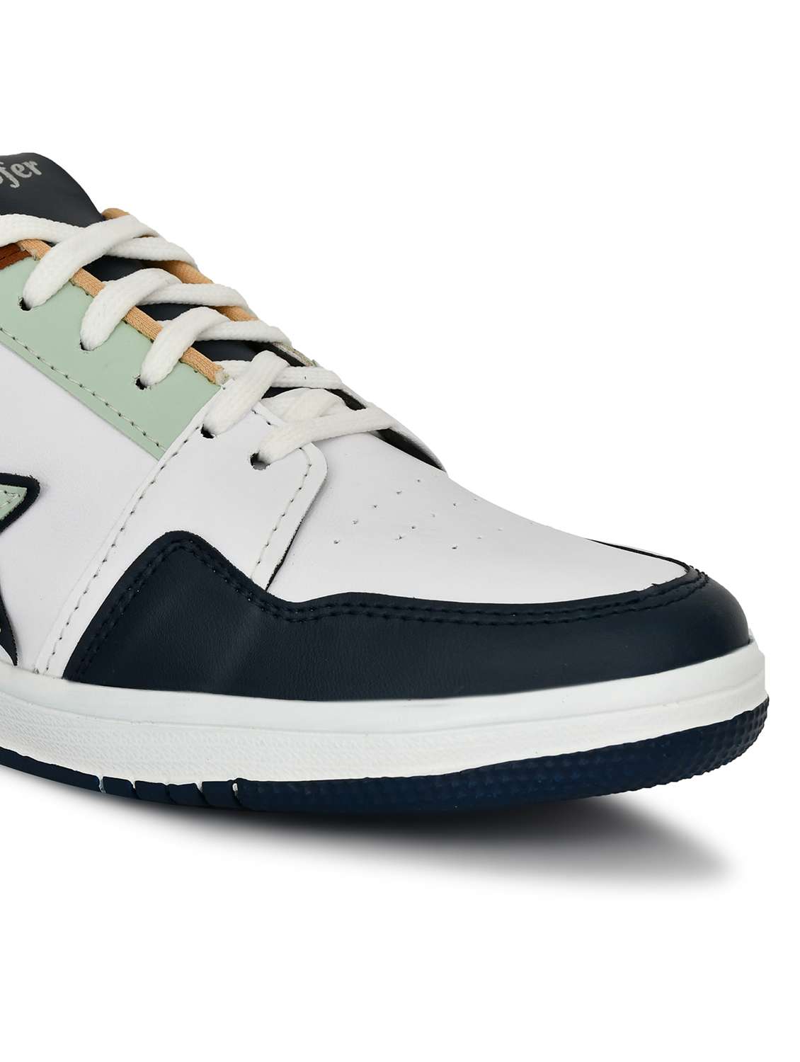 men white lace up sneakers - 22040923 -  Standard Image - 4