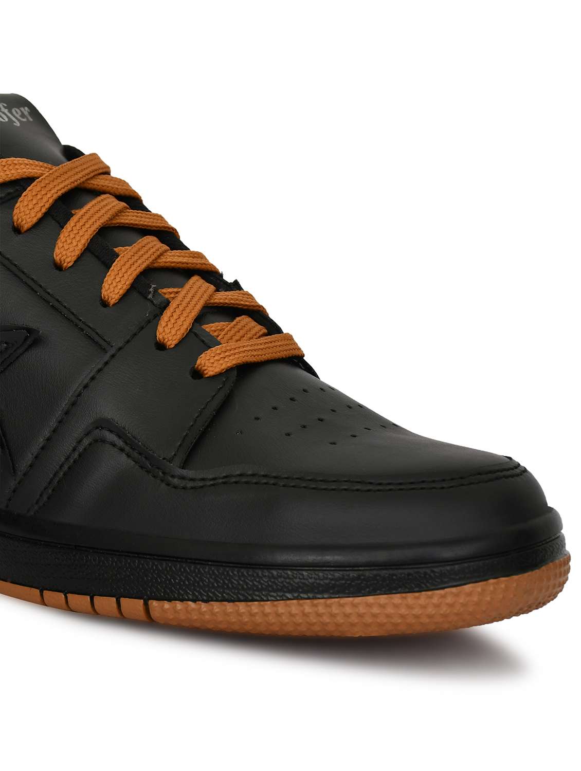 men black lace up sneaker - 22040924 -  Standard Image - 4