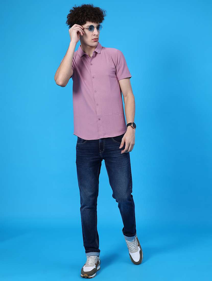 Men Washed Mid Rise Full Length Jeans - 22040966 -  Standard Image - 4