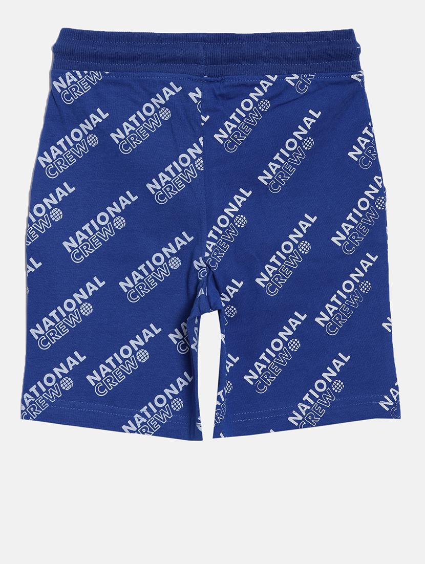 boys printed t-shirt and shorts co-ord set - 22041035 - Standard Image - 4